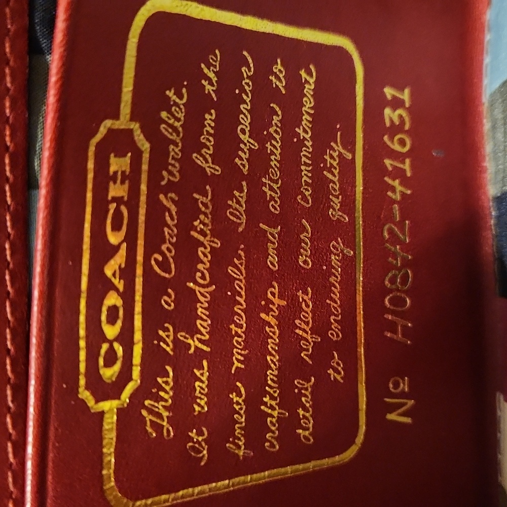 Coach Wallet - Picture 6 of 6